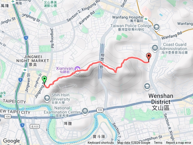 仙跡岩-萬芳醫院站預覽圖