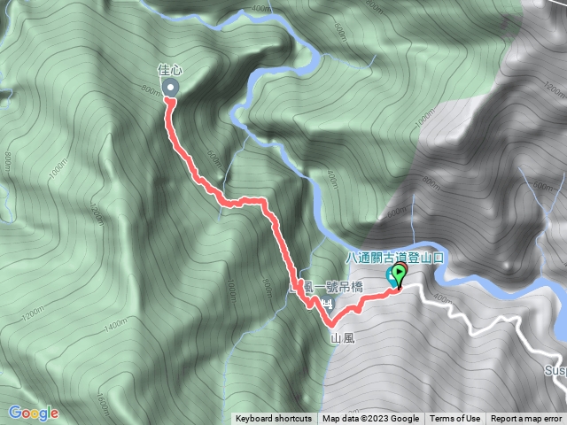 八通關越嶺古道東段登山口_佳心駐在所