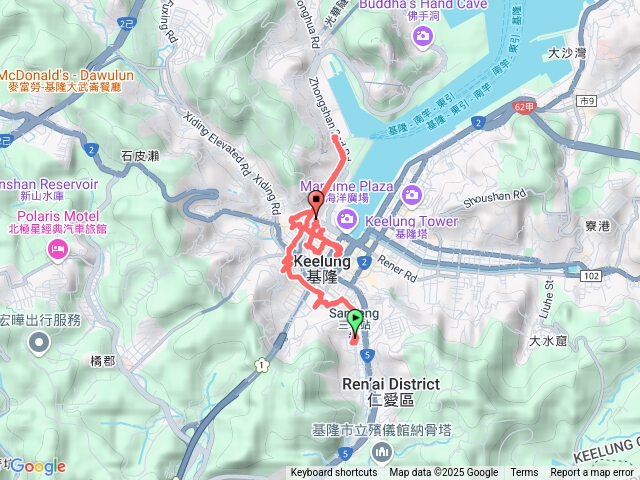 基隆漫遊(三坑站-基隆站)