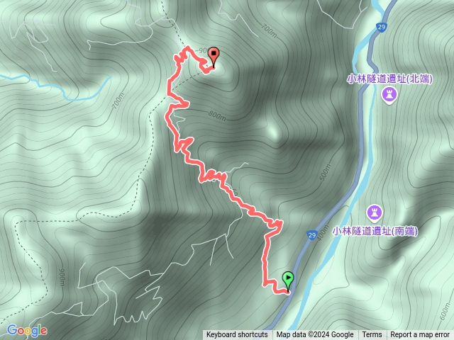 西阿里關山東登山預覽圖