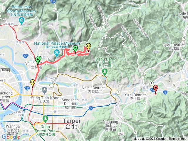 士林大崙頭尾山20210215