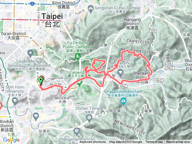 2023第15屆台灣IVV健行大會（深坑線）