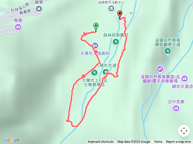 溪頭大學坑步道預覽圖