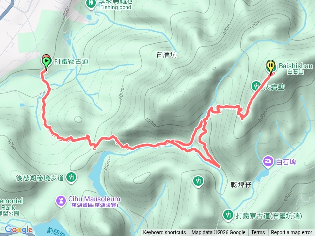 白石山（打鐵寮古道）