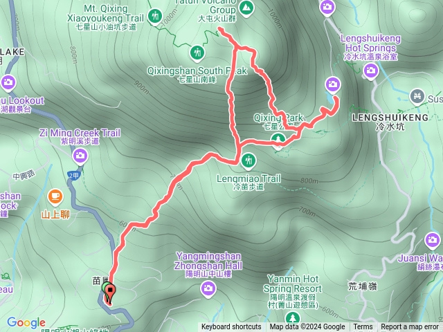 七星山、七星山東峰、夢幻湖預覽圖