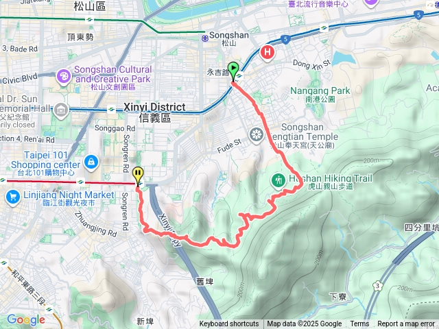 四獸山一圈預覽圖