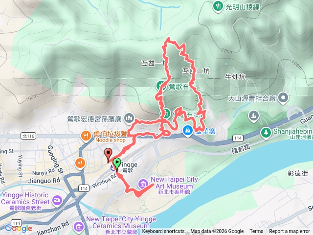 鶯歌石，鶯歌石山，孫龍步道O走預覽圖