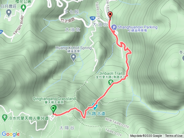 20201212 金包里大道下上磺溪停車場