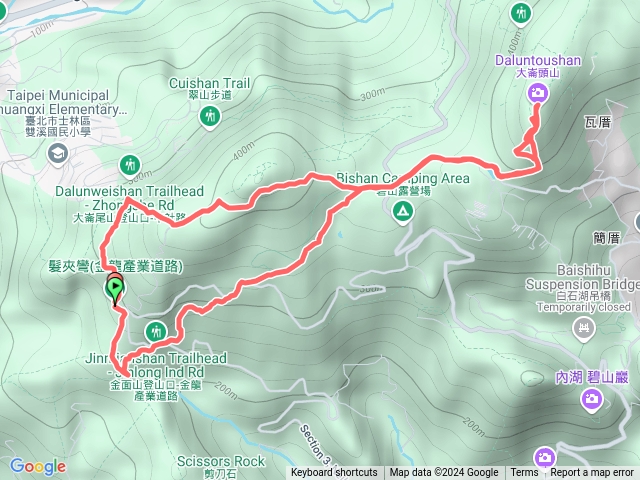 大崙頭尾山親山步道預覽圖