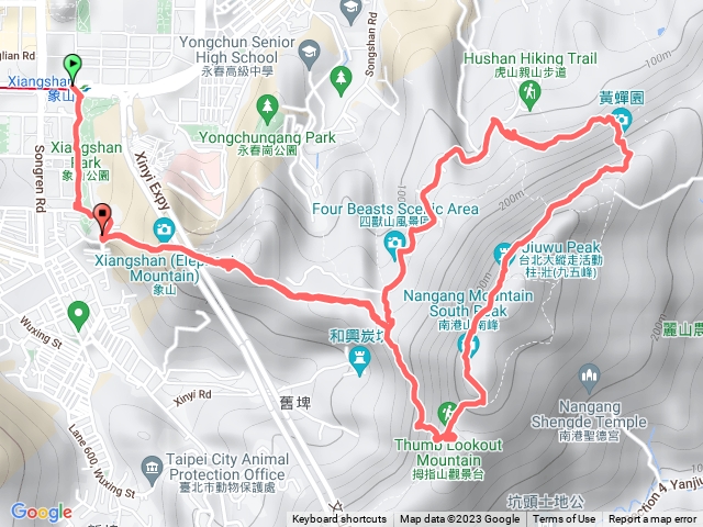 象山-95-虎山-松山路O型遊
