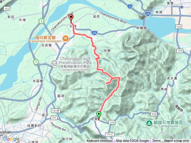 粗坑頭山士官長步道八通關步道內暗坑土地公預覽圖