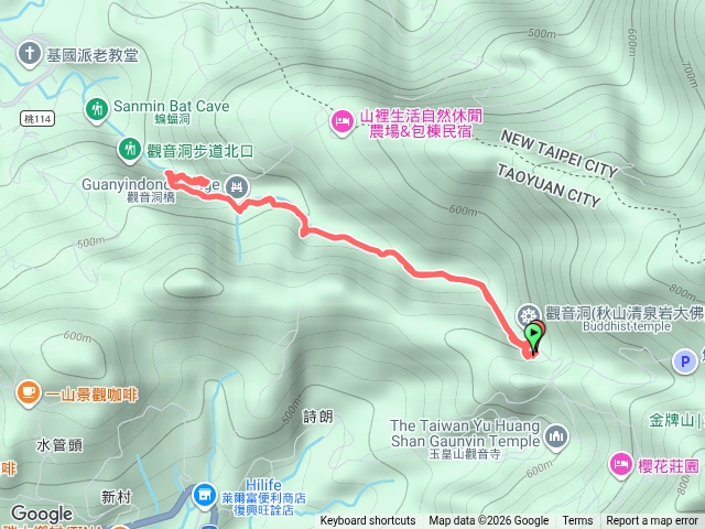 新北 復興 觀音洞步道 蝙蝠洞步道