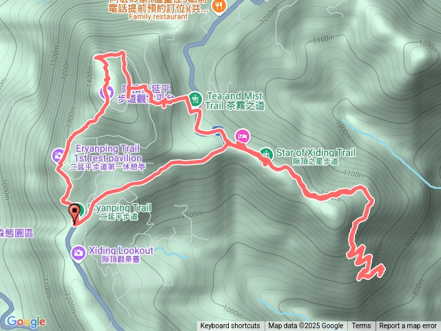 114.07.27二延平-茶霧之道-仙井瀑布（仙井瀑布挑戰失敗步道不明勿前往）
