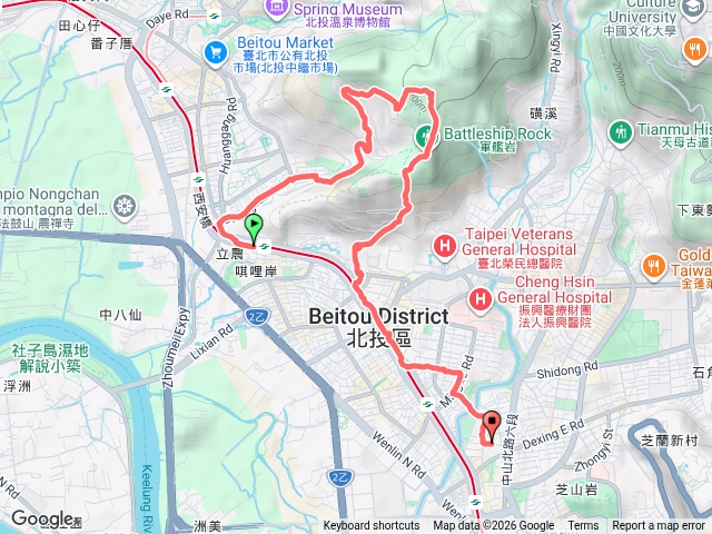 唭哩岸到軍艦岩到大人山養