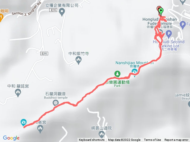 南勢角山、石龍洞、青春嶺步道