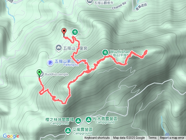 琳-連走新竹五指山五連峰