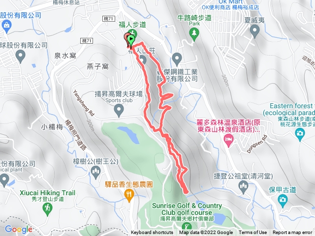 福人山步道7/4