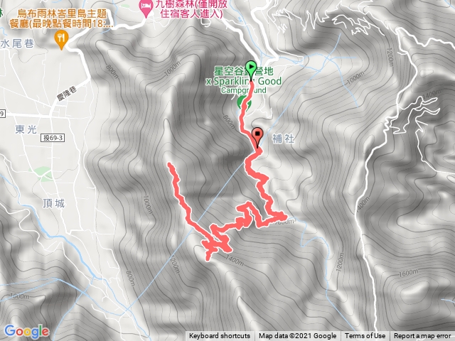 仁愛鄉中正村登過坑山