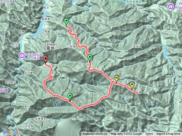 干卓萬群峰4天3夜