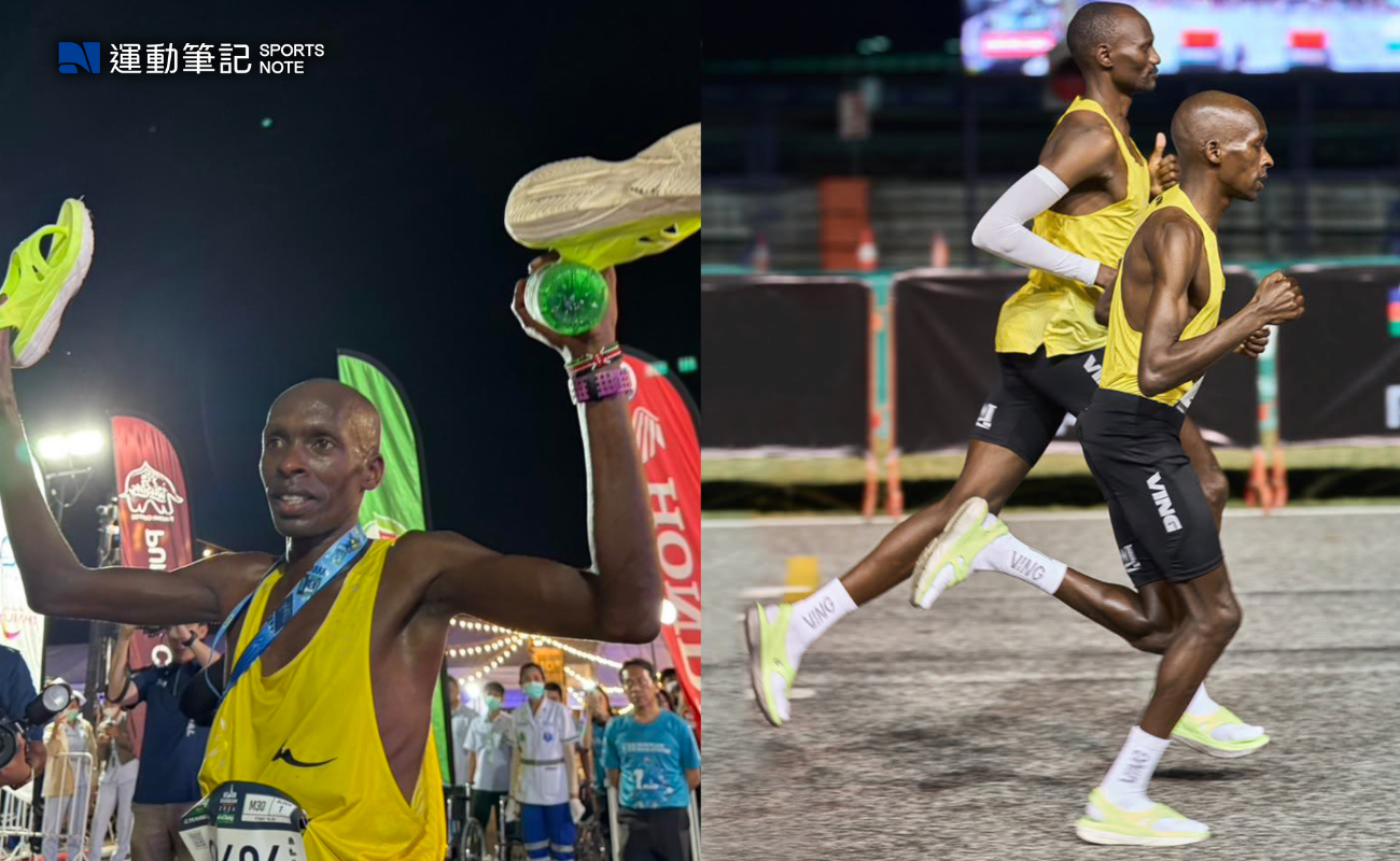 碳板涼鞋包辦冠軍季軍！Kiplimo再戰武里南馬拉松勝出