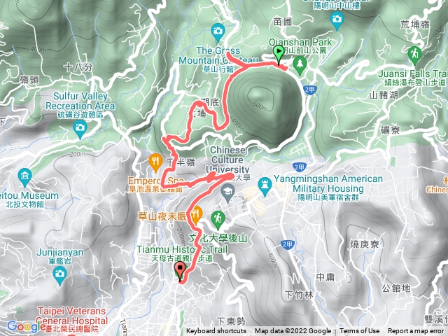 橫嶺 湖山社區 天母古道