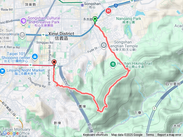 後山埤捷運站象山捷運站