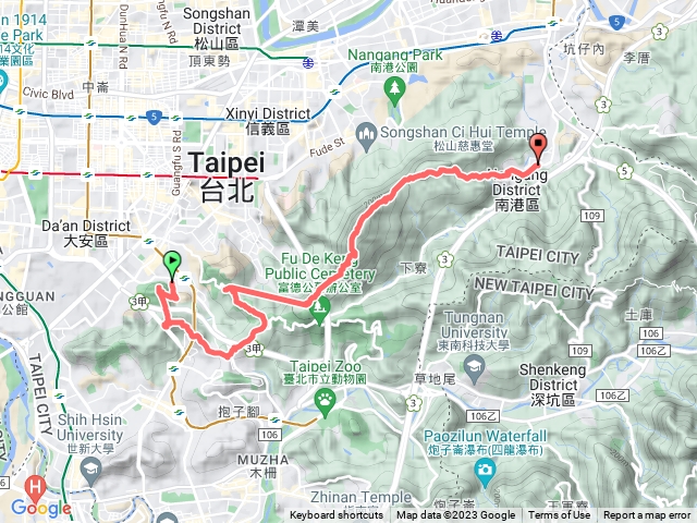 台北大縱走第六段