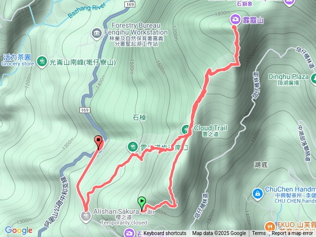 樂野霹靂來回走