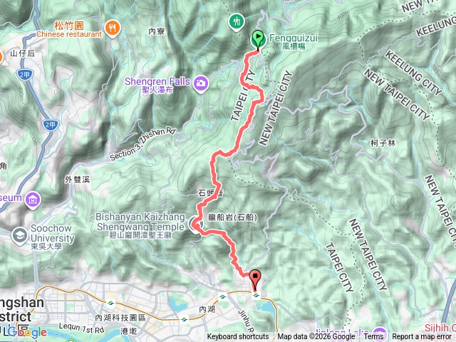 台北大縱走第四段