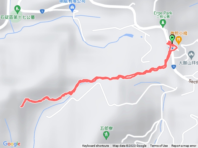 直潭山列縱走：雷公埤山