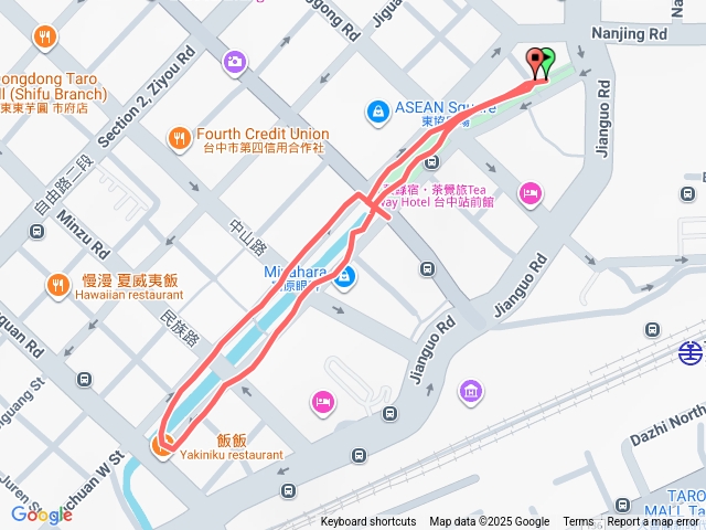 台中綠川水岸景觀步道預覽圖