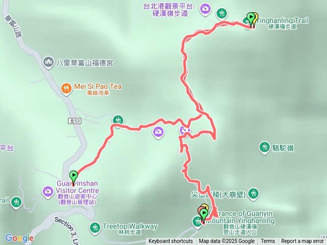 楓櫃斗上硬漢嶺下