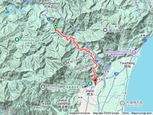 2025-09-21淡蘭古道南路第四+五段（石嘈-礁溪）