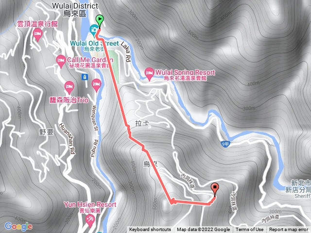 烏來大刀山、內洞林道健行