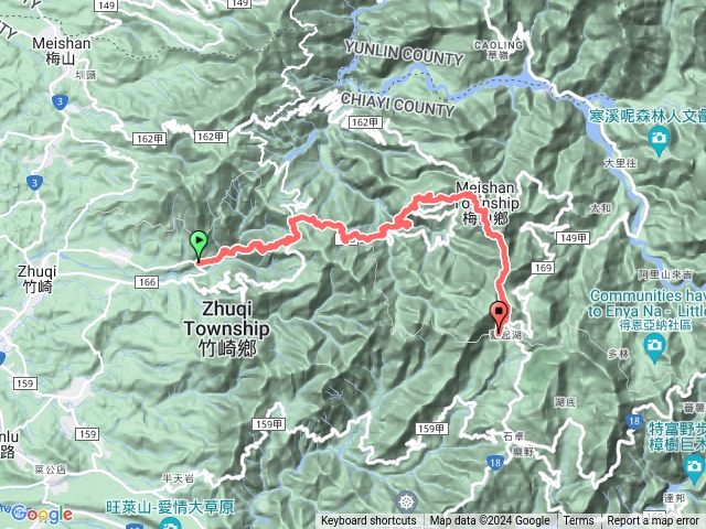 塘湖古道縱走奮起湖