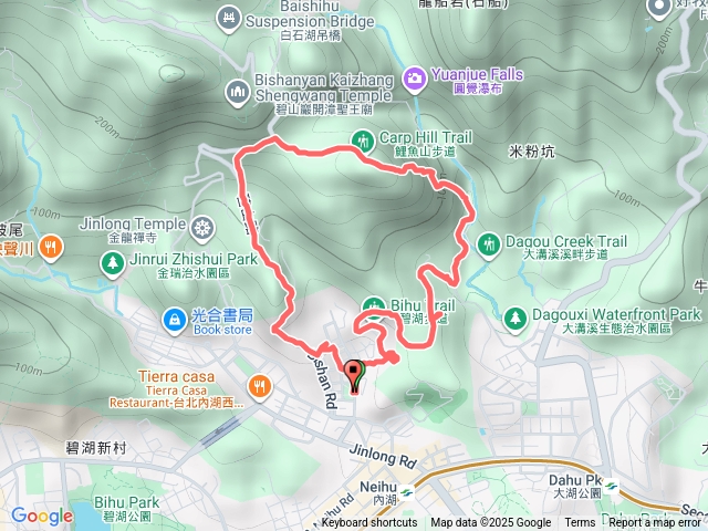 碧湖步道接鯉魚山步道預覽圖