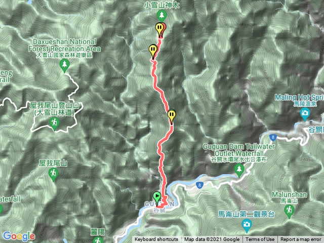 2021谷關七熊波津加山步道202150050906