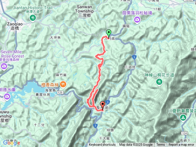 樟之細路(大河底~百壽)+三尖山