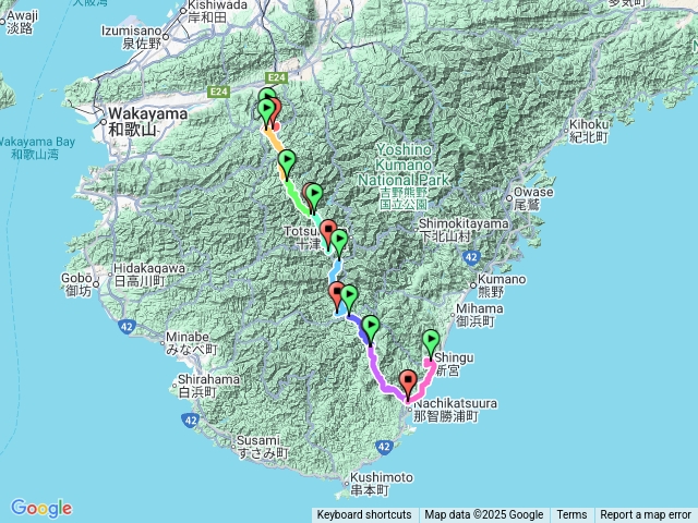 高野、熊野参詣道