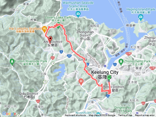 基隆天際線西邊縱走