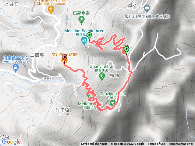 梅峰步道+竹子尖山
