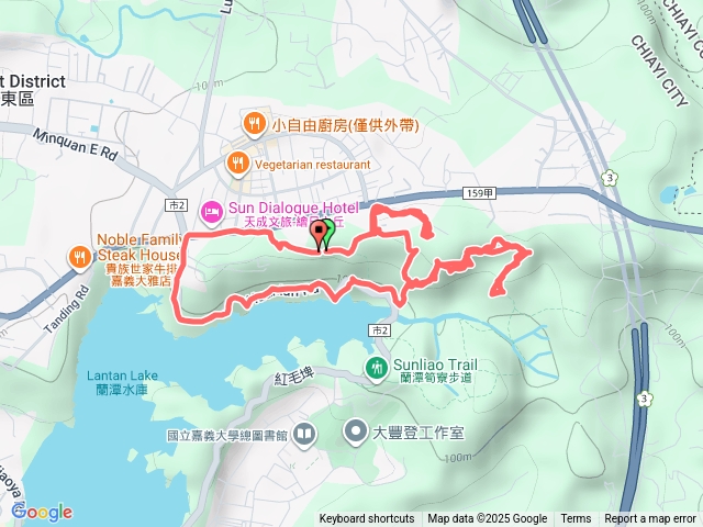 紅毛埤山、蘭潭環潭步道預覽圖