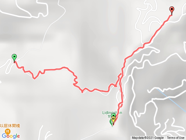 笠頂山3號登山路線至觀音亭