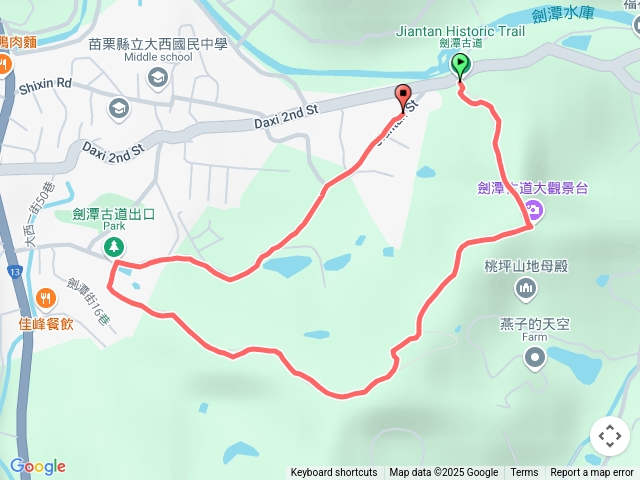 造橋劍潭古道
