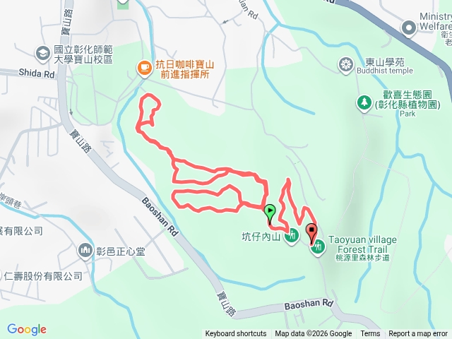 桃源里森林路線