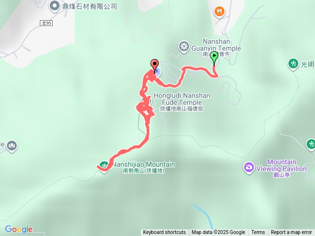 烘爐地廟上小百岳南勢角山可愛綠意步道來回輕鬆遊