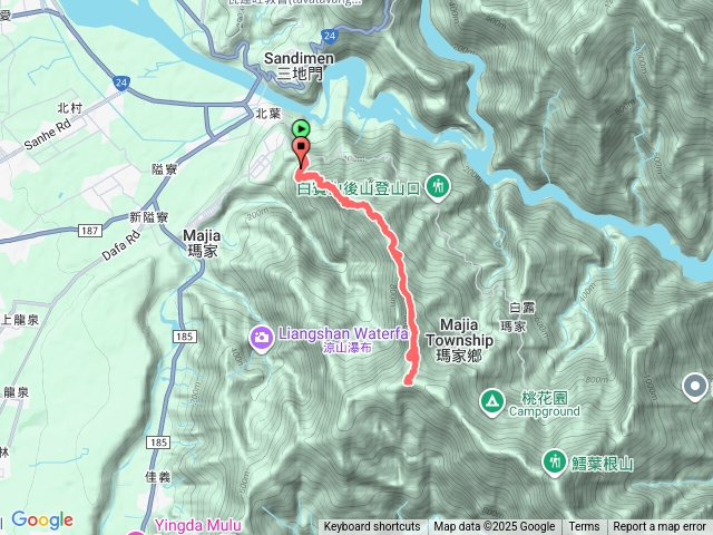 屏東瑪家 白賓山-真笠山東北峰縱走