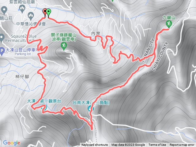 九龍山上大凍山