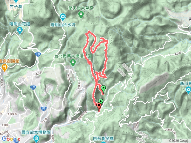 大崎頭步道/荷蘭古道東線/內雙溪古道/內寮古道/瑪礁古道至鵝尾山