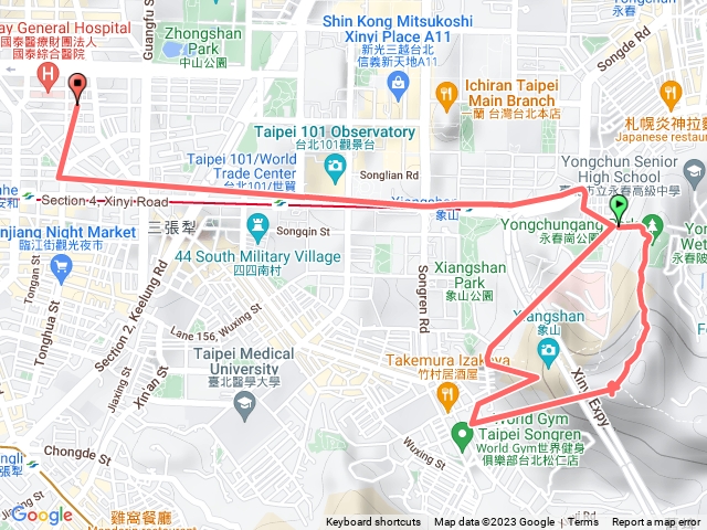 象山➡中強公園